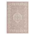 thumbnail image 3 of Unique Loom Outdoor Traditional Collection Area Rug - Valeria (4' 1" x 6' 1" Rectangle Pink/Ivory), 3 of 7
