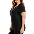 thumbnail image 6 of Hanes Women's Nano-T V-Neck T-Shirt, 6 of 8