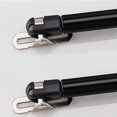 thumbnail image 2 of Paquete de 2 puntales de gas extendidos de 10 pulgadas con fuerza de propulsión de gas de 150 N/33 lb - Resortes de gas negros/elevador de ventana y soporte de tapa/amortiguadores de gas para platafor, 2 of 6