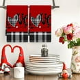 thumbnail image 6 of SLYNSHome Valentine's Kitchen Towels Dish Towels,Red Heart Love Hand Towels Decoration Anniversary Wedding Birthday Gifts, 6 of 6