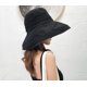 thumbnail image 3 of Women Wide Brim Sun Hats Metal Wired Edge Summer UV Protection Beach Fishing Hat for Hiking Garden Travel Chin Strap, 3 of 5