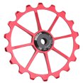 thumbnail image 4 of Rear Guide Roller, Cycling Accessory Aluminum Alloy + Ceramic  for Mountain Bikes Red,Multicolor, 4 of 8