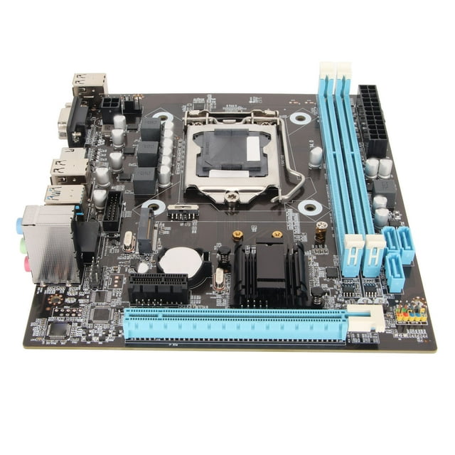Computer Motherboard, LGA 1150 6Gb/s H81 Motherboard Dual Channel DDR3 For Desktop PC