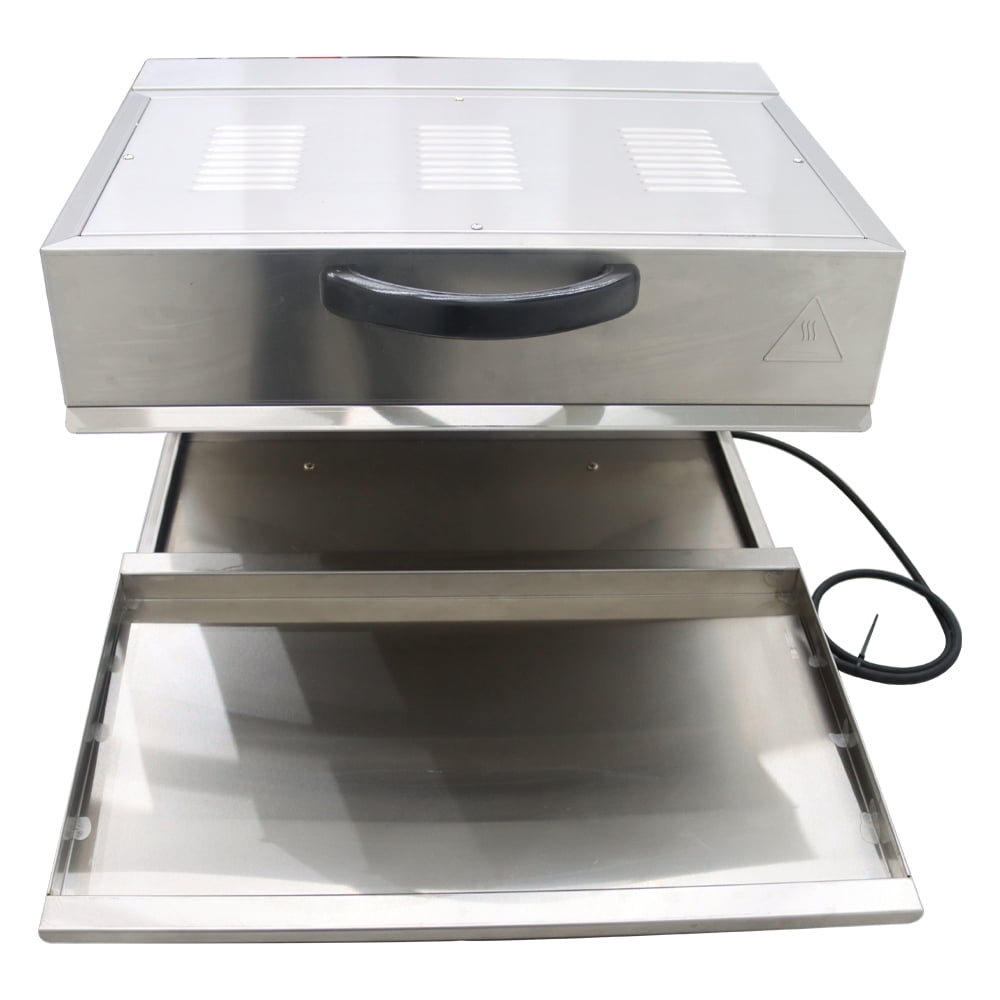 INTBUYING Electric Lift-Up Salamander Surface Stove Grill Barbecue Oven Cheese Melter Stainless Steel Kitchen Equipment 220V