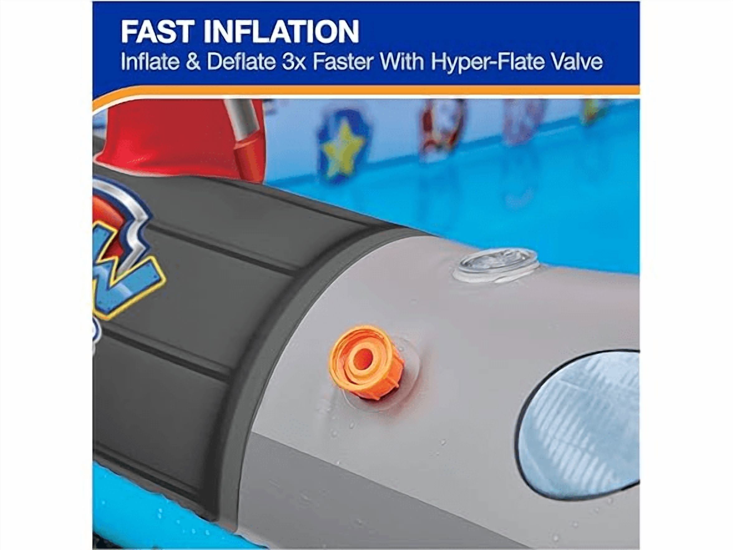 SwimWays Paw Patrol Pool Patroller Deluxe Inflatable Above-Ground Pool & Canopy