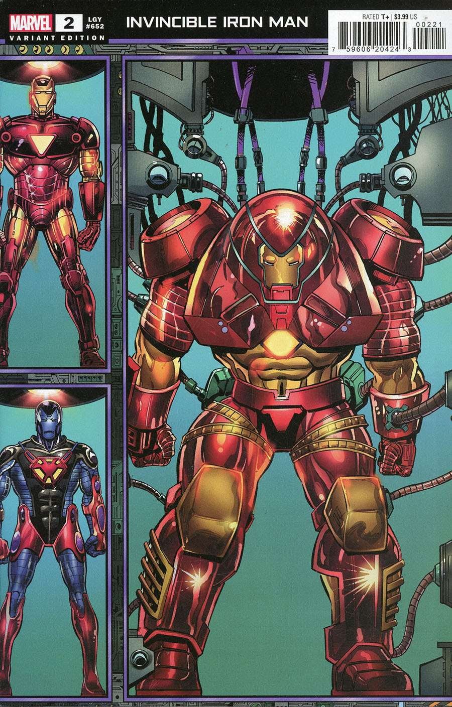 Iron Man (7th Series) #2A VF ; Marvel Comic Book
