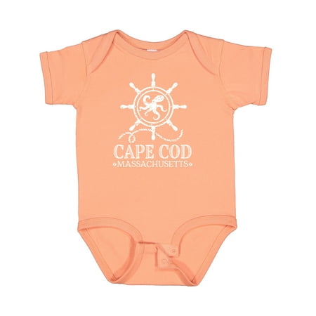 

Inktastic Cape Cod Massachusetts Nautical Gift Baby Boy or Baby Girl Bodysuit