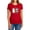 Red, variant on We Bare Bears Selfie Women's T Shirt, Royal, Medium