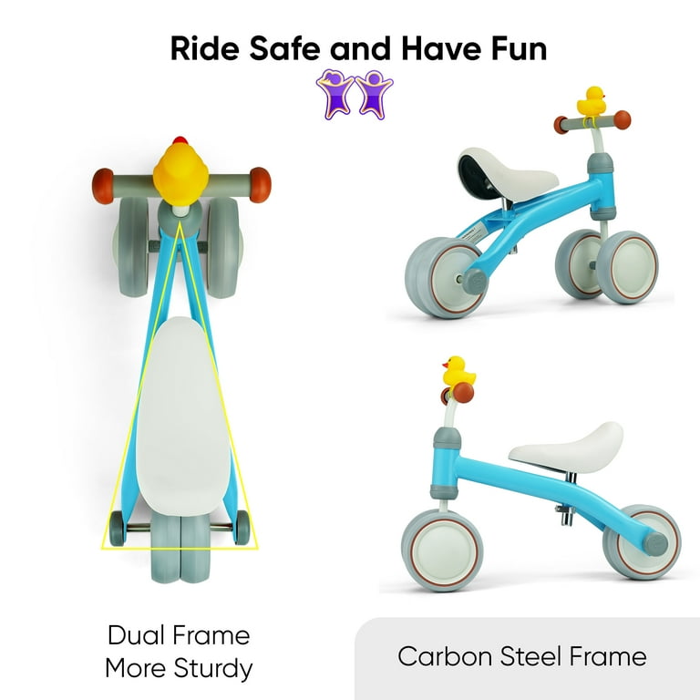 KRIDDO Kids Tricycles for 2-5 Years, Gift Toddler Tricycles for 2-5 Ye