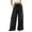 Grey, variant on Cheetah Print Pants For Womens Leopard Print Wide Leg Drawstring Waist Side Pockets Full Length Loose Fit Lounge Trousers
