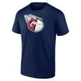 thumbnail image 2 of Men's Navy Cleveland Guardians Official Logo Team T-Shirt, 2 of 3