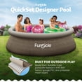 thumbnail image 4 of Funsicle Quickset 10’ x 30” Round Inflatable Top Ring Above Ground Swimming Pool Set, 4 of 6