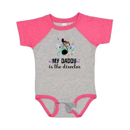 

Inktastic Music Director Daddy School Band Boys or Girls Baby Bodysuit