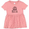 thumbnail image 3 of Inktastic Gigi and Pappy Love Me Girls Baby Dress, 3 of 5