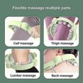 thumbnail image 3 of Multifunctional Circular Leg Clamps 360 degree 13 Wheels Muscle Roller Massager Leg Neck Hand Arm Muscle Relax Massager Indoor Sports Yoga Workout, 3 of 5