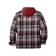 thumbnail image 2 of Chaqueta para hombre Abrigos gruesos Botones de manga larga a cuadros Nituyy GL714-NZ17489D1, 2 of 5