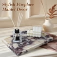Calacatta Viola Purple Marble Serving Tray Home Decor Bathroom Dresser ...