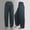 Dark Grey, variant on Women's Yoga Pants Loose Harem Pants Soft Pilates Dance Joggers Lightweight Lounge Pajama Bottoms Lounge Pant Summer Loose Elastic Waist Yoga Pants Comfy Pant Lightweight Lounge Joggers Trousers L