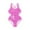 Purple Pink, variant on 2026 New One Piece Swimsuits Tummy Control -Slimming Bathing Suit Neon 1 Piece Beach Outfit Sexy Sport Swim Suits, Summer One-Piece Swimsuit -Swimwear for 1-5 Years (Hot Pink, 3-4 Years)