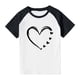 thumbnail image 3 of Blusas y camisas de manga corta con cuello redondo para niños y niñas, blusa de manga corta con estampado de cuello redondo, 3 of 7