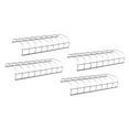 thumbnail image 3 of 4 piezas de escurridores de utensilios, soporte para platos, gran capacidad, multiusos. Estante para cuencos de plata, 3 of 9