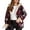 Wine, variant on Women Lightweight Short Jacket Hooded Spring Fall Transitional Fashion, Cute Thin Coat , L