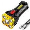 thumbnail image 1 of Strong USB Rechargeable Flashlight 500LM COB Outdoor Camping Fishing Light, 1 of 5