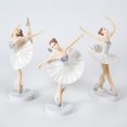 thumbnail image 1 of POINTERTECK 3Pcs Ballerina Girl Birthday Cake Dessert Table Decoration Doll With Base, 1 of 14