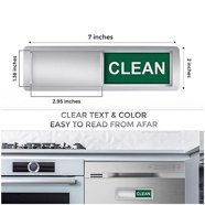 Dishwasher Magnet Clean Dirty Sign, Dishwasher Clean Dirty Flip Sign ...
