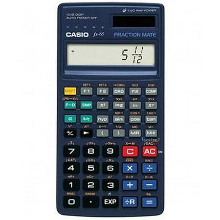 calculator scientific fraction button