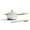 Gold-2.75 Quarts, variant on Miniium Pot Pro | 2.75 Qt Cooking With Lid & Silicone Spoon-free Nonstick Fully-clad Tri-ply Stainless Steel Aluminum Induction Oven-safe Up To 750°f