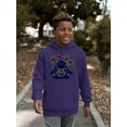 thumbnail image 2 of Funny Shark Smiling Hoodie Juniors -Image by Shutterstock,  Small, 2 of 4