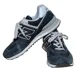 thumbnail image 1 of New Balance 574 Shoes Men’s Size 9.5D Black Gray Classic Casual Sneakers Suede, 1 of 6