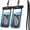 Black + Black, variant on Waterproof Phone Pouch Floating with Lanyard IPX8 Waterproof Phone Case Underwater Dry Bag, for iPhone 14 13 12 11 Pro Max Plus XS XR X SE 8 7 Galaxy S23 S22 S21 S20 Pixel Moto Up to 7" -2 Pack, Clear