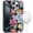 Fashion Rebel, variant on For iPhone 16 Pro 6.3 inch [Magnetic Circle] Double Layer Design IMD TPU Case - Smiley Faces