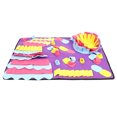 thumbnail image 2 of Alfombrilla para olfatear mascotas, almohadilla de entrenamiento con olor lavable, rompecabezas para consumir energía, juguetes para mascotas, liberación de estrés, color morado, 68x50CM, 2 of 13