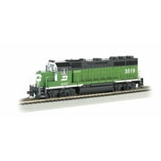 Bachmann-EMD GP40 - Standard DC -- Burlington Northern #3519 (Cascade Green, bla