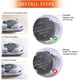 thumbnail image 4 of Electrónica y accesorios para el hogar Luggage Weighs Electronic Suitcase Portable Scale Max 50Kg / 110Lb (LB, g, Oz, kg) Tare Function Locking Weight Battery Supplied for Travel / Post / Shopping Ormromra YQ-0756, 4 of 4