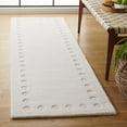 thumbnail image 2 of SAFAVIEH Metro Emory Bordered Runner Rug, Ivory, 2'3" x 8', 2 of 7