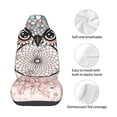 thumbnail image 4 of Wukai Dreamcatcher With Owl Full Set Car Seat Covers with Soft Padding Universal Auto Front Seats Protector and Cushion Mat, 4 of 5