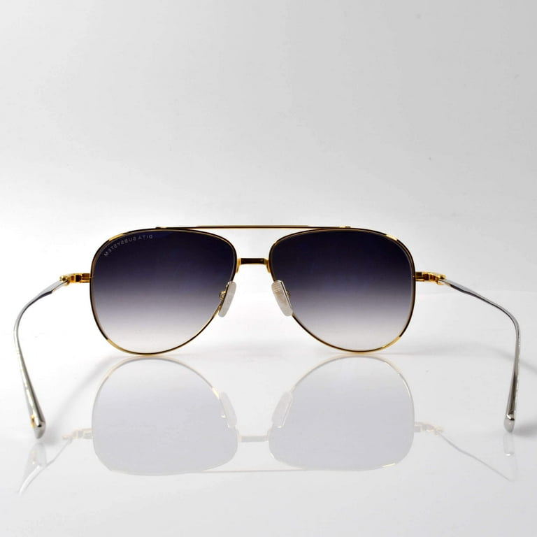Dita Subsystem DTS141-A-01 Unisex Yellow Gold/Silver Sunglasses