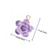 thumbnail image 2 of unbranded 20Ud Colgantes De Flor De Cerezo Púrpura Esmalte Para Joyería DIY Accesorios Versátiles Y Duraderos, 2 of 8