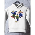 thumbnail image 3 of Skating Bears Hoodie Toddler -Image by Shutterstock,  5 Toddler, 3 of 4