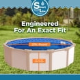 thumbnail image 4 of SmartLine 27' Round Swirl Tile Overlap Above Ground Swimming Pool Liner, 48"/52" Height , 25 Gauge, 4 of 6
