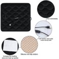 thumbnail image 2 of Usb Heated Seat Cushion For Car, 5v Electric Heating Pad Nonslip Chair Heater Cover Pad, Winter Warmer For Office Chair Home Sofa_Gift, 2 of 5