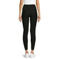 thumbnail image 2 of No Boundaries Juniors Crisscross Waist Leggings, 2 of 6