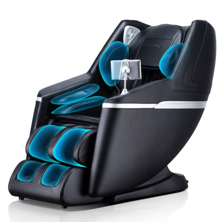 HNGMTNG BOSSCARE 3D SL Zero Gravity Massage Full Body Chair with APP Control Shiatsu Recline Black