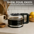 thumbnail image 5 of Kaffe 5-Cup Universal Replacement Coffee Carafe – Durable Glass, Compatible with Most Coffee Makers, 5 of 7