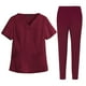thumbnail image 2 of Ropa de verano fina lavable a mano, elástica, de secado rápido, ropa de trabajo médica, ropa quirúrgica para quirófano de dentista oral, 2 of 6