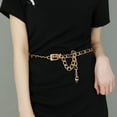 thumbnail image 3 of Waist Chain Luxurious Wild Waist Accessory Decorate Fitted Adjustable Smooth Surface Waist Strap for Daily Wear, 3 of 8
